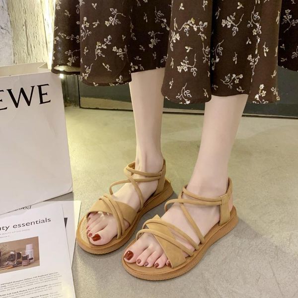 sandals ladies summer women's shoes classic gladiator beach casual flat retro pedal women, Black
sandals ladies summer women's shoes classic gladiator beach casual flat retro pedal women, Black