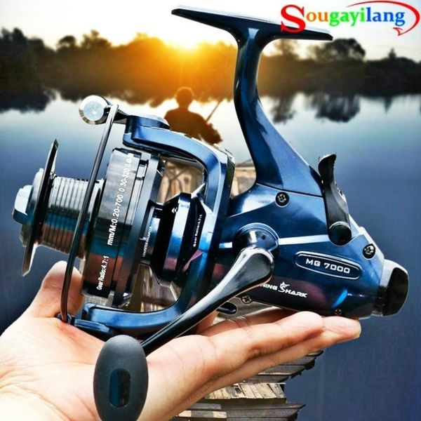 sougayilang fishing reel 13+1bb spinning right/left hand for bass trout carp trolling fish with spare spool baitcasting reels
sougayilang fishing reel 13+1bb spinning right/left hand for bass trout carp trolling fish with spare spool baitcasting reels