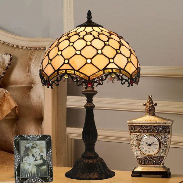table lamps 30cm tiffany lamp american simple bedroom bedside light retro creative e27
table lamps 30cm tiffany lamp american simple bedroom bedside light retro creative e27