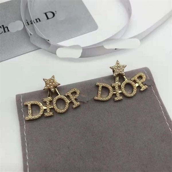 70% off outlet online 2021 family letter star pearl fashion temperament silver needle earrings female, Golden
70% off outlet online 2021 family letter star pearl fashion temperament silver needle earrings female, Golden