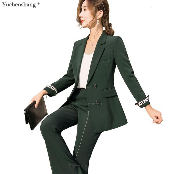 women's suits & blazers green white black women casual 2 piece set pant suit full sleeve s-4xl double breasted jacket blazer coat and k
women's suits & blazers green white black women casual 2 piece set pant suit full sleeve s-4xl double breasted jacket blazer coat and k
