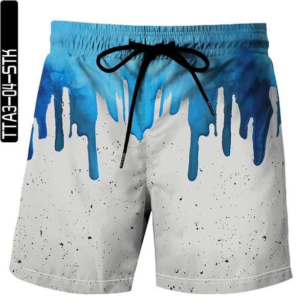 color matching 3d printing summer european and american men's beach pants fitness leisure quick-drying running shorts s-6xl, White;black
color matching 3d printing summer european and american men's beach pants fitness leisure quick-drying running shorts s-6xl, White;black