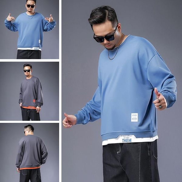 men's hoodies & sweatshirts sweater tide brand couple autumn simple cotton round neck, Black
men's hoodies & sweatshirts sweater tide brand couple autumn simple cotton round neck, Black