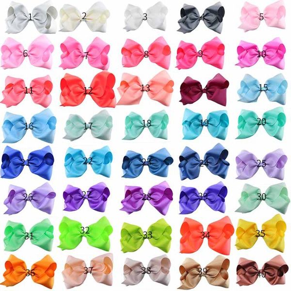 8 inch grosgrain ribbon hair bows with clip,baby hairbow,boutique bow barrettes for children hair accessories, Slivery;white
8 inch grosgrain ribbon hair bows with clip,baby hairbow,boutique bow barrettes for children hair accessories, Slivery;white