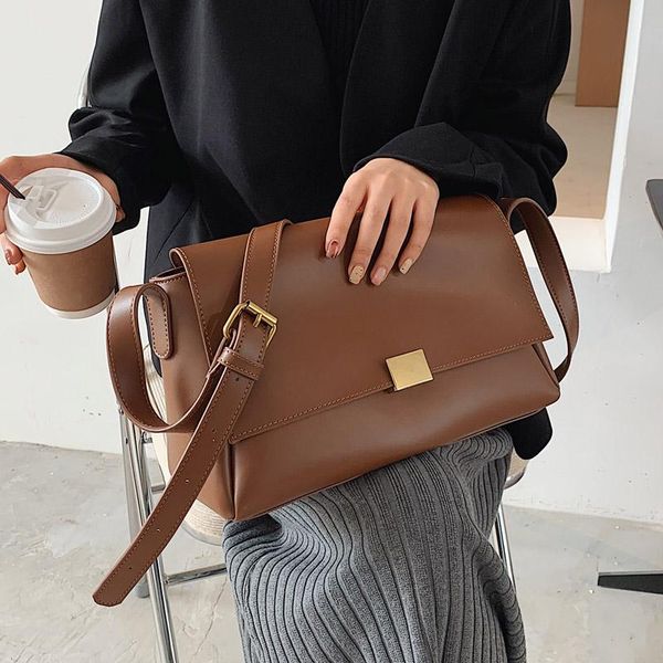simple pu leather shoulder bag 2021 large-capacity fashion women's designer autumn and winter western style messenger cross body
simple pu leather shoulder bag 2021 large-capacity fashion women's designer autumn and winter western style messenger cross body
