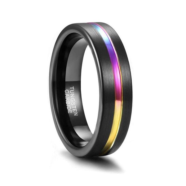 wedding rings eamti 5mm/7mm rainbow tungsten ring men and women black brushed matte treatment center groove comfortably fit, Slivery;golden
wedding rings eamti 5mm/7mm rainbow tungsten ring men and women black brushed matte treatment center groove comfortably fit, Slivery;golden