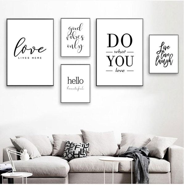 paintings live love laugh inspiring quotes wall art canvas painting black white poster prints for living room modern home decor al132
paintings live love laugh inspiring quotes wall art canvas painting black white poster prints for living room modern home decor al132