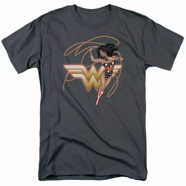 wonder woman glowing lasso t shirt mens licensed classic dc comics tee charcoal, White;black
wonder woman glowing lasso t shirt mens licensed classic dc comics tee charcoal, White;black