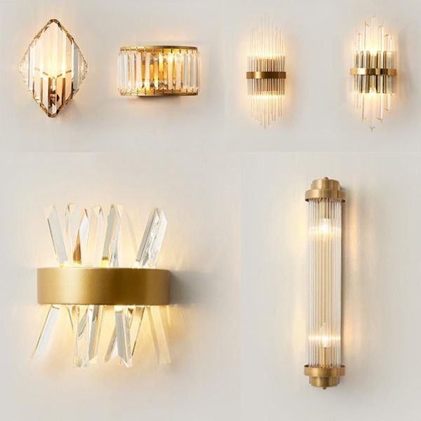wall lamps nordic golden luxury lamp indoor crystal for living room bedroom bedside decor luminaire led light
wall lamps nordic golden luxury lamp indoor crystal for living room bedroom bedside decor luminaire led light