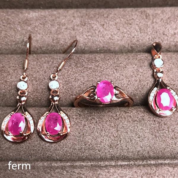 bracelet, earrings & necklace kjjeaxcmy exquisite jewelry 925 pure silver inlaid natural ruby ladies set rings pendant 4 sets, Black
bracelet, earrings & necklace kjjeaxcmy exquisite jewelry 925 pure silver inlaid natural ruby ladies set rings pendant 4 sets, Black