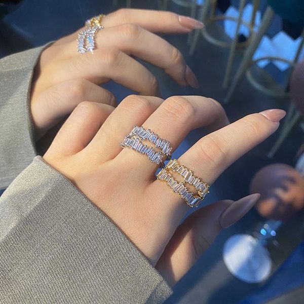 wedding rings gorgeous women brilliant cubic zircon elegant female party ring delicate anniversary gift statement jewelry, Slivery;golden
wedding rings gorgeous women brilliant cubic zircon elegant female party ring delicate anniversary gift statement jewelry, Slivery;golden