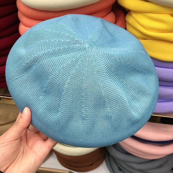 berets &dolphin thin section women summer knitted breathable beret hollow out solid color ins vintage artist cap painter beanie hat, Blue;gray
berets &dolphin thin section women summer knitted breathable beret hollow out solid color ins vintage artist cap painter beanie hat, Blue;gray