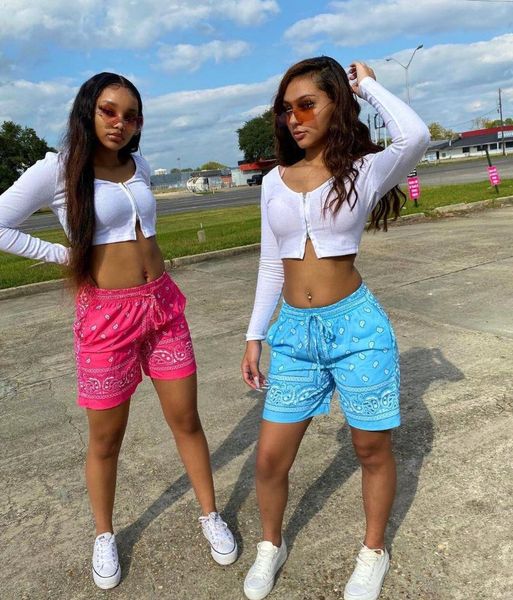 women's shorts women high waist trousers bandana fashion print summer beach sweatshorts casual clothing biker, White;black
women's shorts women high waist trousers bandana fashion print summer beach sweatshorts casual clothing biker, White;black