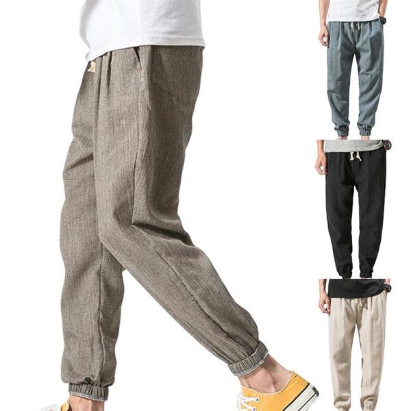 men casual joggers pants fashion solid color drawstring summer loose long hip hop harem trousers breathable sportswear men's, Black
men casual joggers pants fashion solid color drawstring summer loose long hip hop harem trousers breathable sportswear men's, Black