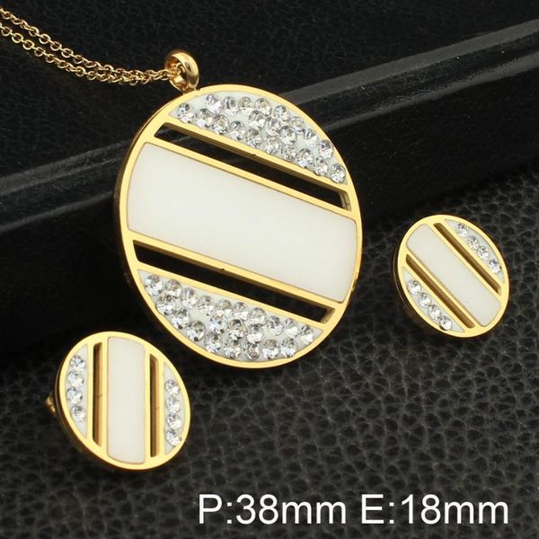 earrings & necklace round style gold colors stainless steel jewelry stud sets supernova sales for women sedzctbc, Silver
earrings & necklace round style gold colors stainless steel jewelry stud sets supernova sales for women sedzctbc, Silver