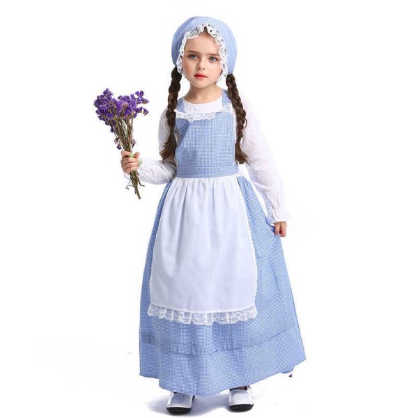 children's drama stage performance costumes halloween costumes pastoral farm costumes flower square girl dress, Black;red
children's drama stage performance costumes halloween costumes pastoral farm costumes flower square girl dress, Black;red