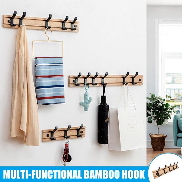 robe hooks bamboo coat rack wall-mounted simple hanger bedroom wall with moveable fq-ing
robe hooks bamboo coat rack wall-mounted simple hanger bedroom wall with moveable fq-ing