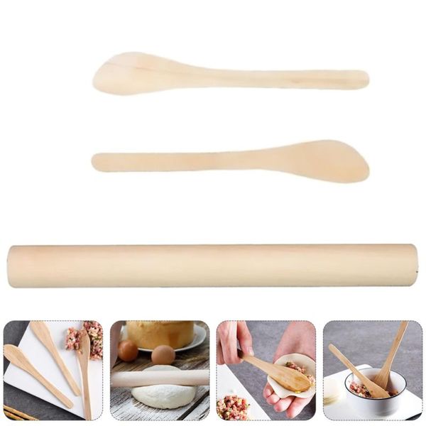 chopsticks 1 set kitchen dumpling wrapper roll dough stick wooden rolling pin (khaki)
chopsticks 1 set kitchen dumpling wrapper roll dough stick wooden rolling pin (khaki)