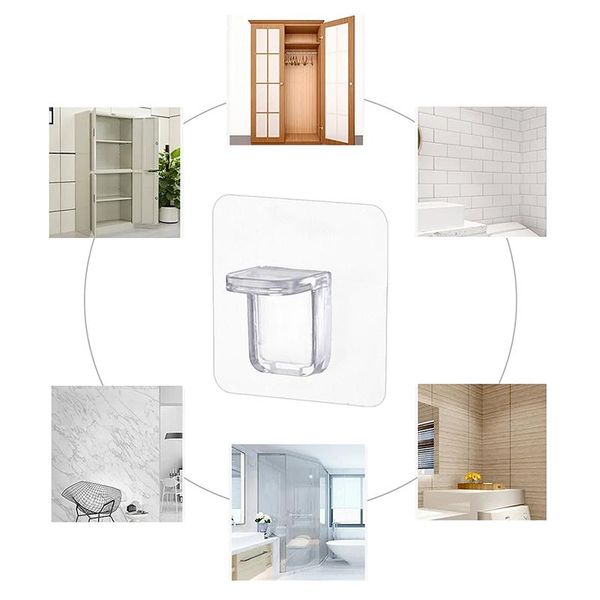 hooks & rails 4/8/12pcs shelf support sticker punch-layered partition bracket paste screw hook triangle
hooks & rails 4/8/12pcs shelf support sticker punch-layered partition bracket paste screw hook triangle