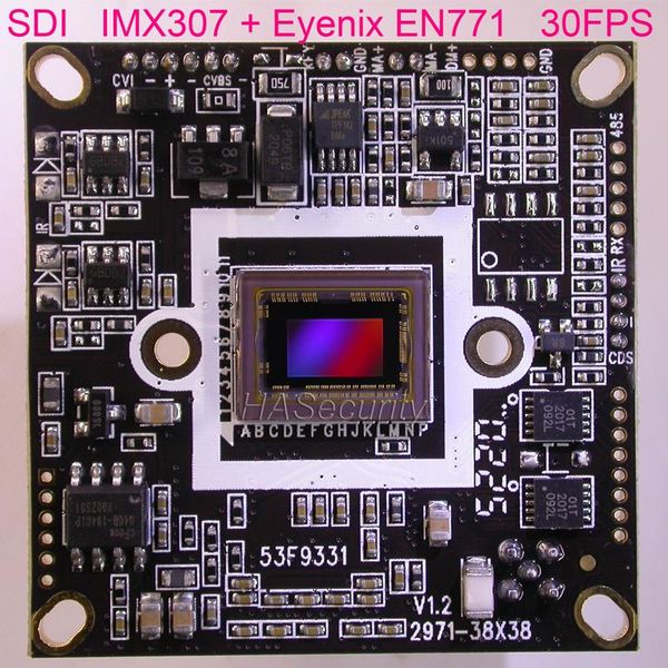 cameras sdi hd-sdi ex-sdi 1080p @ 30fps 1/2.8" sony starvis imx307 cmos sensor + eyenix en771 camera board module (optional parts)
cameras sdi hd-sdi ex-sdi 1080p @ 30fps 1/2.8" sony starvis imx307 cmos sensor + eyenix en771 camera board module (optional parts)