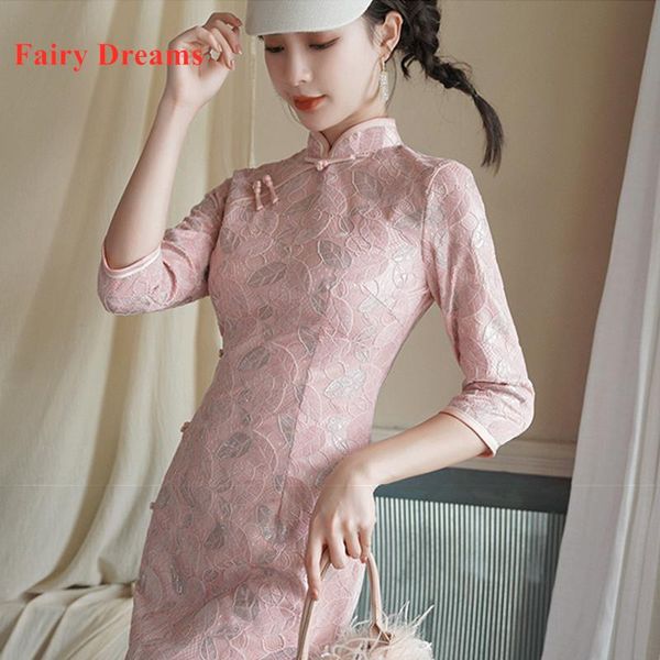 chinese cheongsam lady clothes autumn and winter chenille lace mid-length qipao high split traditional clothing women dress ethnic, Red
chinese cheongsam lady clothes autumn and winter chenille lace mid-length qipao high split traditional clothing women dress ethnic, Red