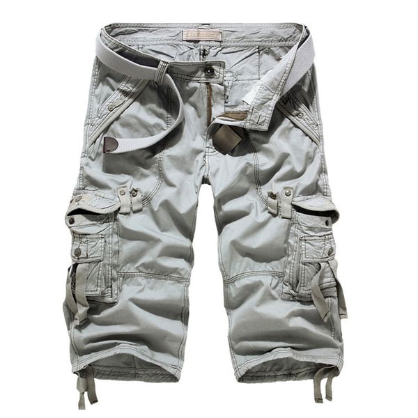 summer cargo shorts men casual workout military 's multi-pocket calf-length short pants ( belt is not included ) 210716, White;black
summer cargo shorts men casual workout military 's multi-pocket calf-length short pants ( belt is not included ) 210716, White;black