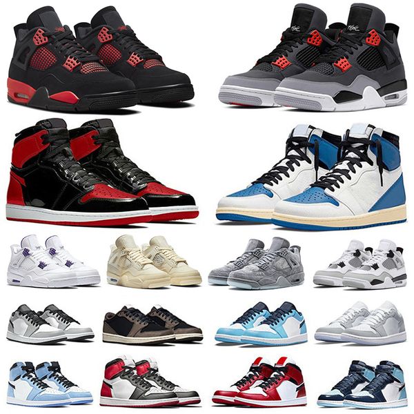 mens 4 4s boots bred patent fragment red thunder infrared university blue unc hype royal dark mocha wolf grey men women trainer sports sneak, Black
mens 4 4s boots bred patent fragment red thunder infrared university blue unc hype royal dark mocha wolf grey men women trainer sports sneak, Black