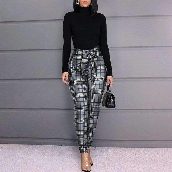 women's pants & capris 2021 women spring casual slim plaid print bow bandage high waist pencil ladies streetwear leopard trouser, Black;white
women's pants & capris 2021 women spring casual slim plaid print bow bandage high waist pencil ladies streetwear leopard trouser, Black;white