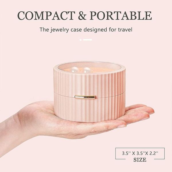 jewelry pouches, bags travel small storage box portable mini 2-layer display box(pink), Pink;blue
jewelry pouches, bags travel small storage box portable mini 2-layer display box(pink), Pink;blue