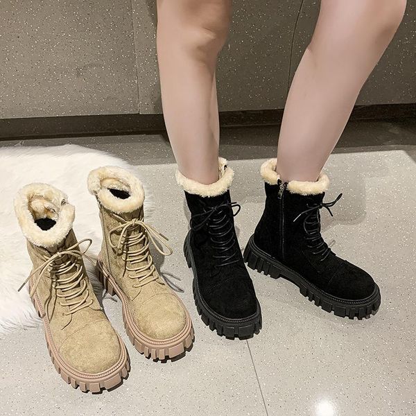 boots winter women snow botas estilo punk ladies platform boot fashion female thick high heels shoes woman 2021, Black
boots winter women snow botas estilo punk ladies platform boot fashion female thick high heels shoes woman 2021, Black