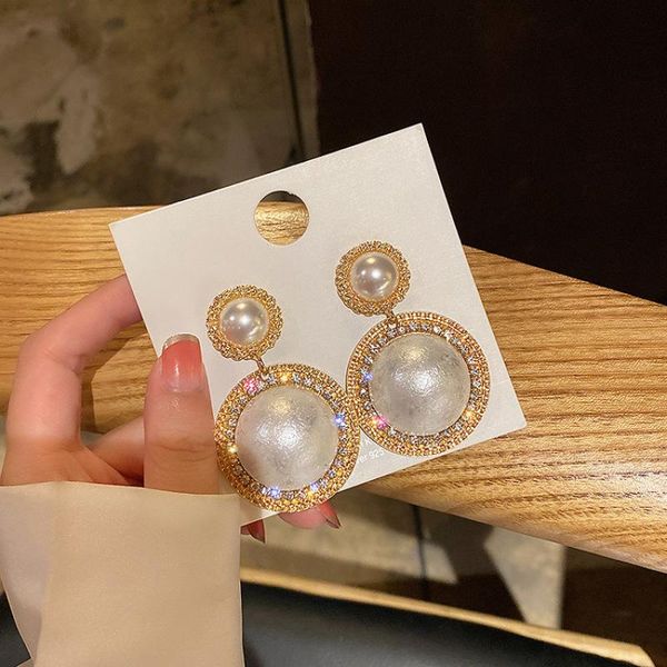 dangle & chandelier rhinestone big round pearl drop earrings elegant crystal wedding for women exaggerated girl party jewelry 2021, Silver
dangle & chandelier rhinestone big round pearl drop earrings elegant crystal wedding for women exaggerated girl party jewelry 2021, Silver