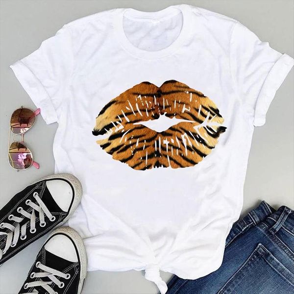 fashion print graphic leopard womens lip cute style funny summer short sleeve female clothes tees, White
fashion print graphic leopard womens lip cute style funny summer short sleeve female clothes tees, White