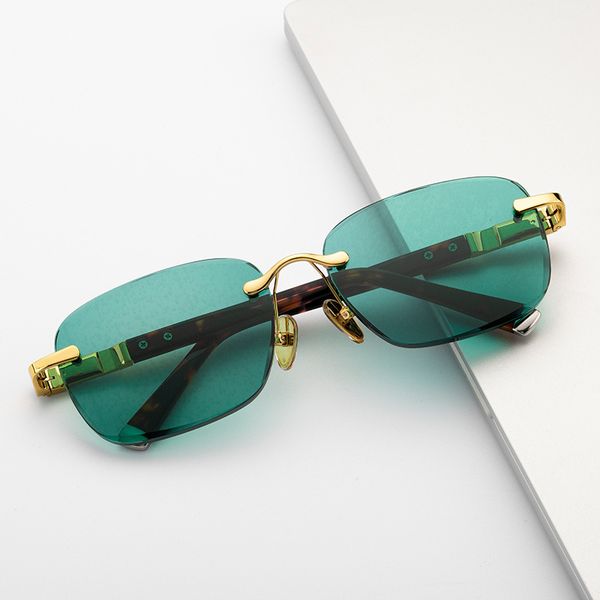 designer luxury rimless glass sunglasses green lens natural crystal stone sun glasses man woman vintage uv400 anti eye dry, White;black
designer luxury rimless glass sunglasses green lens natural crystal stone sun glasses man woman vintage uv400 anti eye dry, White;black