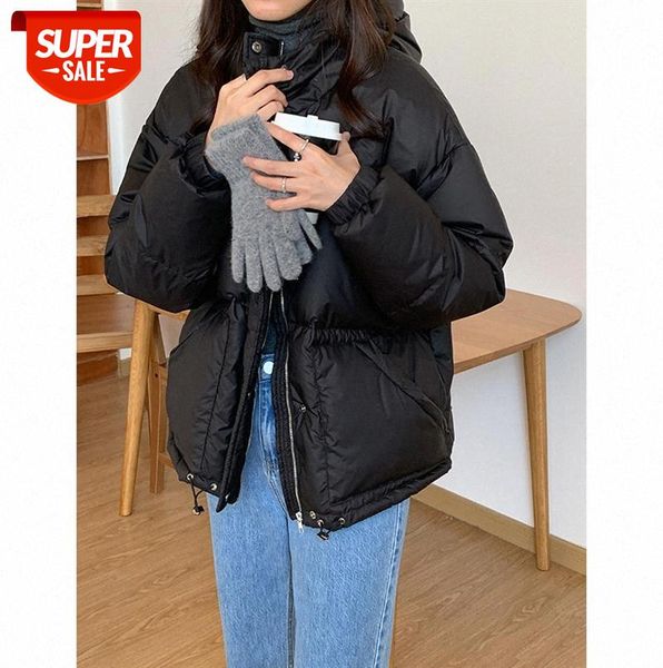 tg stand-collar down jacket women korean style all-match hooded casual loose coat 10872 #an9u, Black;gray
tg stand-collar down jacket women korean style all-match hooded casual loose coat 10872 #an9u, Black;gray