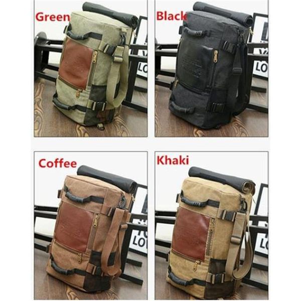 backpack large capacity men's travel bag sports casual canvas backpacks for male mutifunctional out door bags school pack
backpack large capacity men's travel bag sports casual canvas backpacks for male mutifunctional out door bags school pack