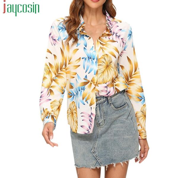 women blouse chiffon long sleeve hawaiian leaf print fashion loose shirt plus size casual ladies button beach femme women's blouses & s, White
women blouse chiffon long sleeve hawaiian leaf print fashion loose shirt plus size casual ladies button beach femme women's blouses & s, White