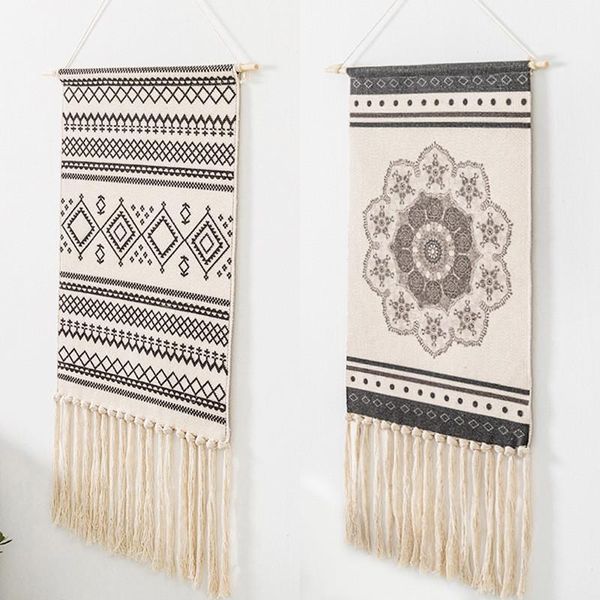 tapestries macrame wall hanging tapestry decor chic-bohemian woven art beautiful apartment dorm rooms home decoration cotton 50x90cm
tapestries macrame wall hanging tapestry decor chic-bohemian woven art beautiful apartment dorm rooms home decoration cotton 50x90cm