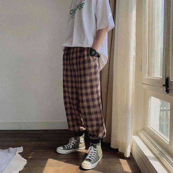 men's pants japanese style summer cotton casual lattice printing trousers harem leisure loose joggers sweatpants i4nq, Black
men's pants japanese style summer cotton casual lattice printing trousers harem leisure loose joggers sweatpants i4nq, Black