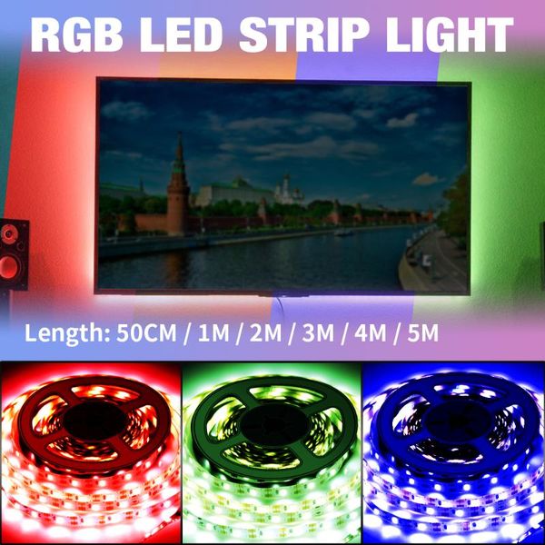 strips rgb led strip light diode tape 2835 dc 5v 60leds/m flexible lighting christmas decorations for home deskbacklight
strips rgb led strip light diode tape 2835 dc 5v 60leds/m flexible lighting christmas decorations for home deskbacklight