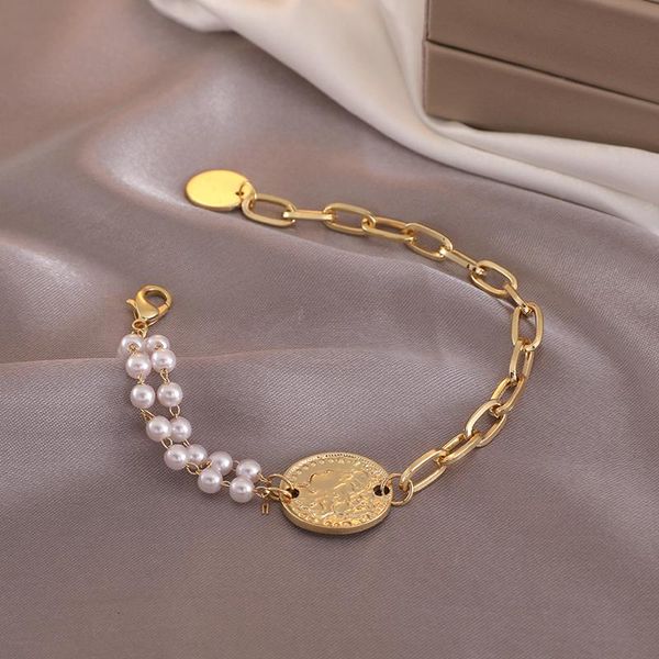 fashion vintage contracted design bracelets bohemia geometric round asymmetry creative figure pearl bracelet women jewelry metal charm, Golden;silver
fashion vintage contracted design bracelets bohemia geometric round asymmetry creative figure pearl bracelet women jewelry metal charm, Golden;silver