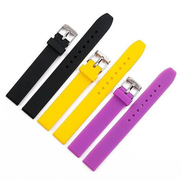 watch bands silicone strap buckle 14mm accessories sports waterproof with for children and women women's bracelet band, Black;brown
watch bands silicone strap buckle 14mm accessories sports waterproof with for children and women women's bracelet band, Black;brown