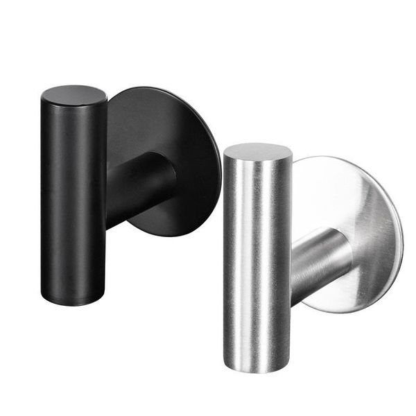 1pc self adhesive home kitchen wall door hook key holder rack towel hanger bathroom multi-purpose hooks stainless steel & rails
1pc self adhesive home kitchen wall door hook key holder rack towel hanger bathroom multi-purpose hooks stainless steel & rails