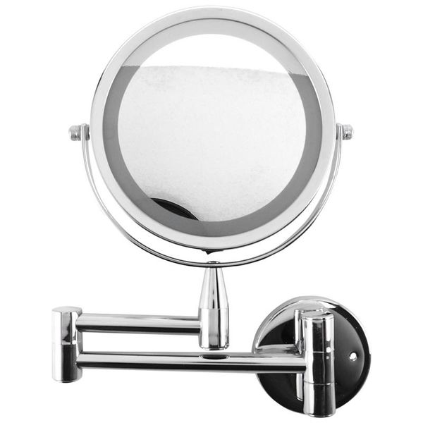 compact mirrors bath mirror led cosmetic 1x/3x magnification wall mounted adjustable makeup dual arm extend 2-face bathroom
compact mirrors bath mirror led cosmetic 1x/3x magnification wall mounted adjustable makeup dual arm extend 2-face bathroom