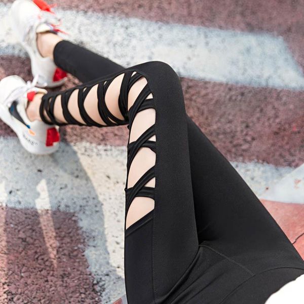 women's leggings moda feminina spring summer autumn style women fashion brands hip hop slim hole letter elasticit fitness pants now, Black
women's leggings moda feminina spring summer autumn style women fashion brands hip hop slim hole letter elasticit fitness pants now, Black