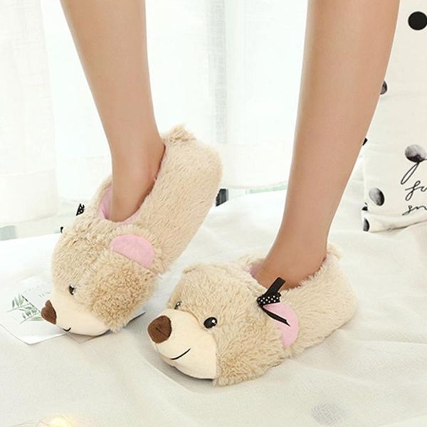 slippers couple winter soft bear cotton home shoes woman arrival cute household plush slipper warm, Black
slippers couple winter soft bear cotton home shoes woman arrival cute household plush slipper warm, Black