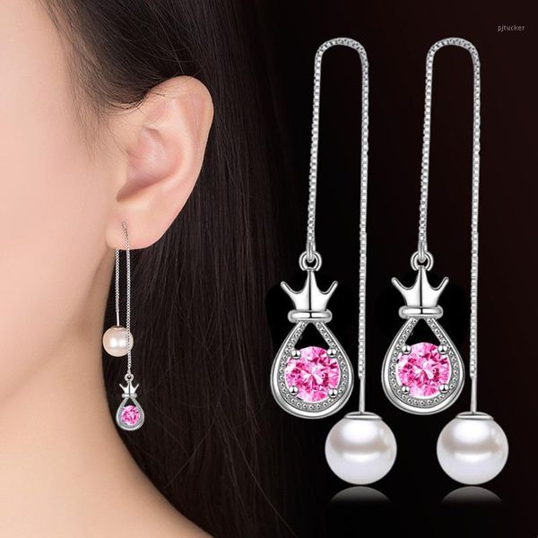 dangle & chandelier nehzy 925 sterling silver women's fashion jewelry earline crystal zircon pearl long tassel crown earrings1
dangle & chandelier nehzy 925 sterling silver women's fashion jewelry earline crystal zircon pearl long tassel crown earrings1