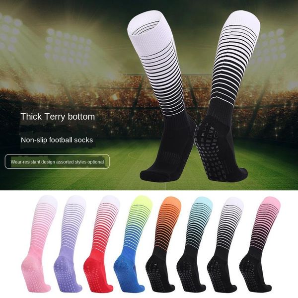 sports socks professional stripe non-slip soccer silicone breathable knee-high long stocking gym cycling adults, Black
sports socks professional stripe non-slip soccer silicone breathable knee-high long stocking gym cycling adults, Black