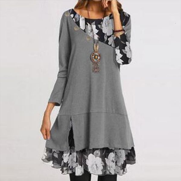 selling fashion chiffon printed loose women dresses plus size print leisure style tunic elegant long sleeve, Black;gray
selling fashion chiffon printed loose women dresses plus size print leisure style tunic elegant long sleeve, Black;gray