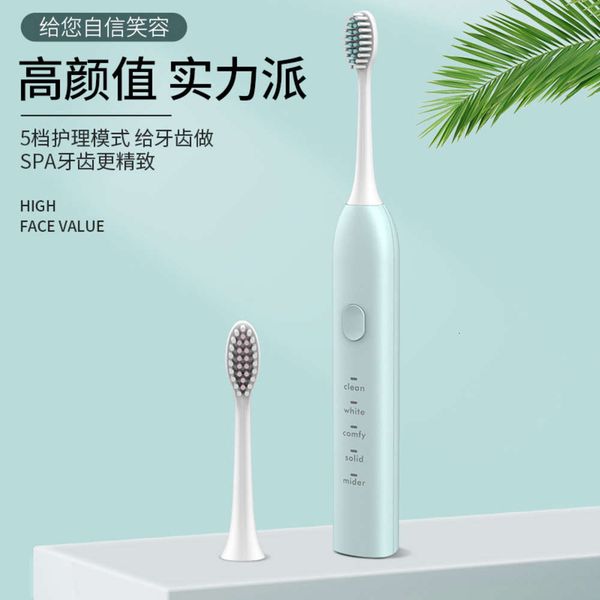 electric toothbrushes household intelligent waterproof automatic soft hair button type electric toothbrush usb acoustic vibration tooth clea
electric toothbrushes household intelligent waterproof automatic soft hair button type electric toothbrush usb acoustic vibration tooth clea