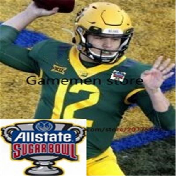 college baylor bears football 5 denzel mims 6 jamycal hasty 7 john lovett 11 gerry bohanon 14 chris platt sugar bowl 150tth white green yell, Black
college baylor bears football 5 denzel mims 6 jamycal hasty 7 john lovett 11 gerry bohanon 14 chris platt sugar bowl 150tth white green yell, Black